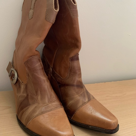 Vintage Dingo Leather Boots 👢 - Picture 2 of 5